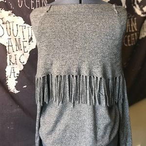 High Low Cape Sleeve T Shirt
